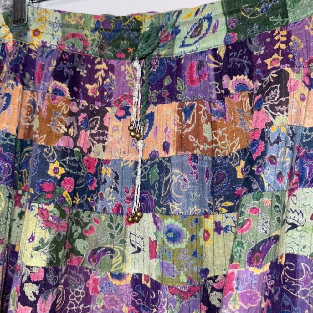 Fairy Cottagecore Patchwork Boho Gypsy Hippie Max… - image 4